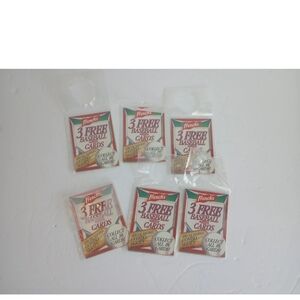 1992 French’s Mustard Baseball Card Promo Unopened 3 Card Pack Lot Of 6